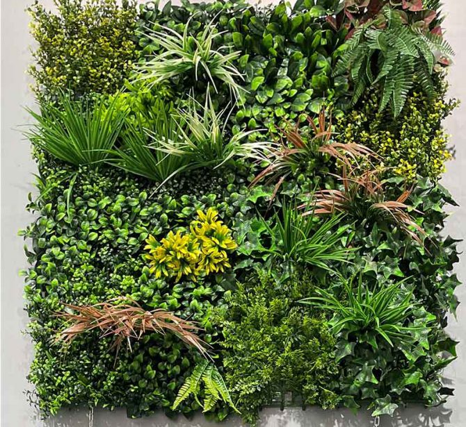 1m1m artificial plant wall