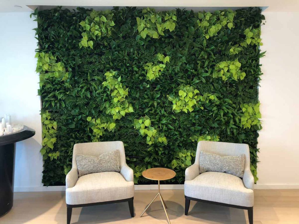 how to make a plant wall indoor